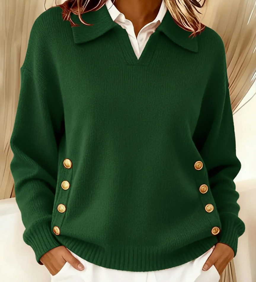 Lorelei – Pulover cu guler polo