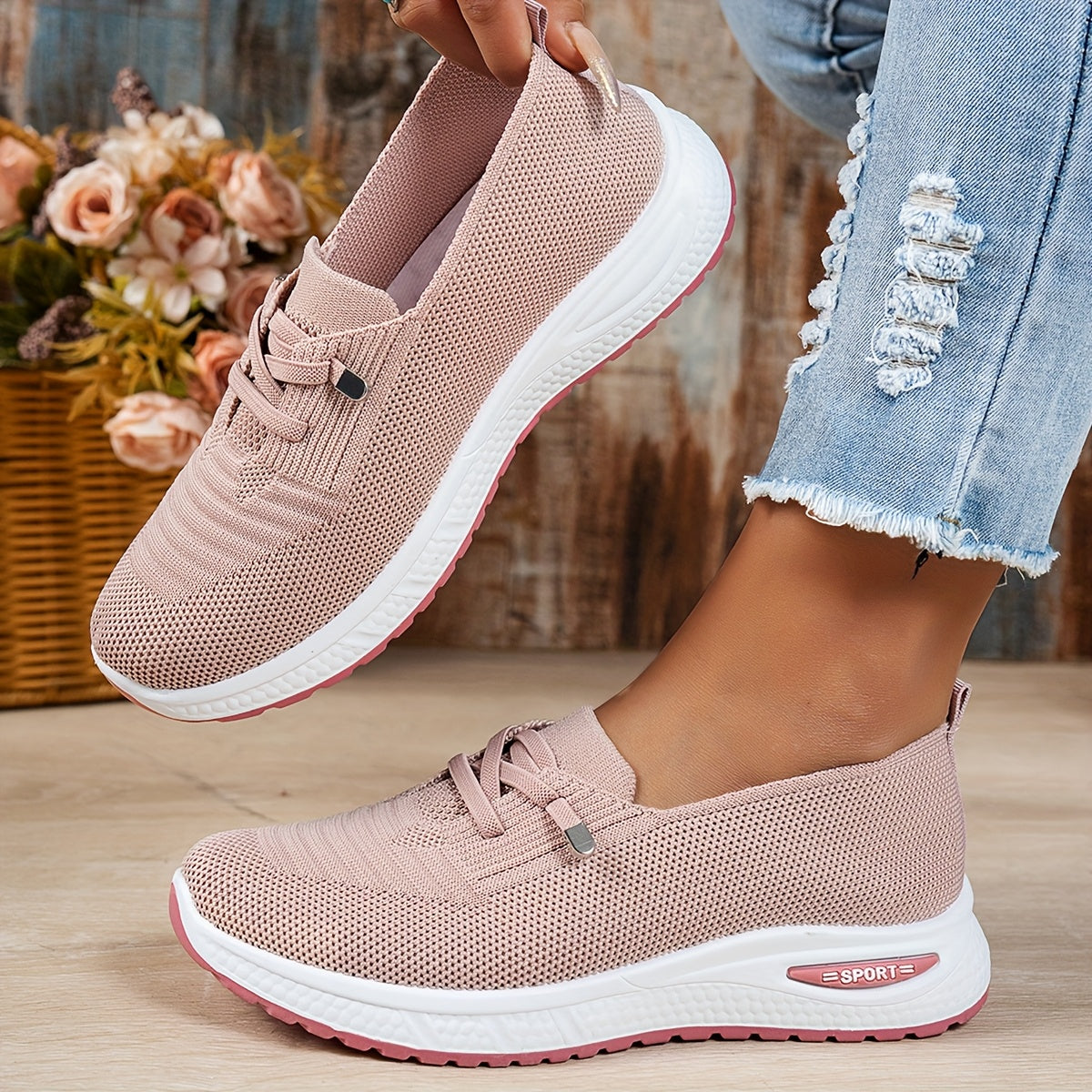 Mirabela – Sneakers din tricot ușor