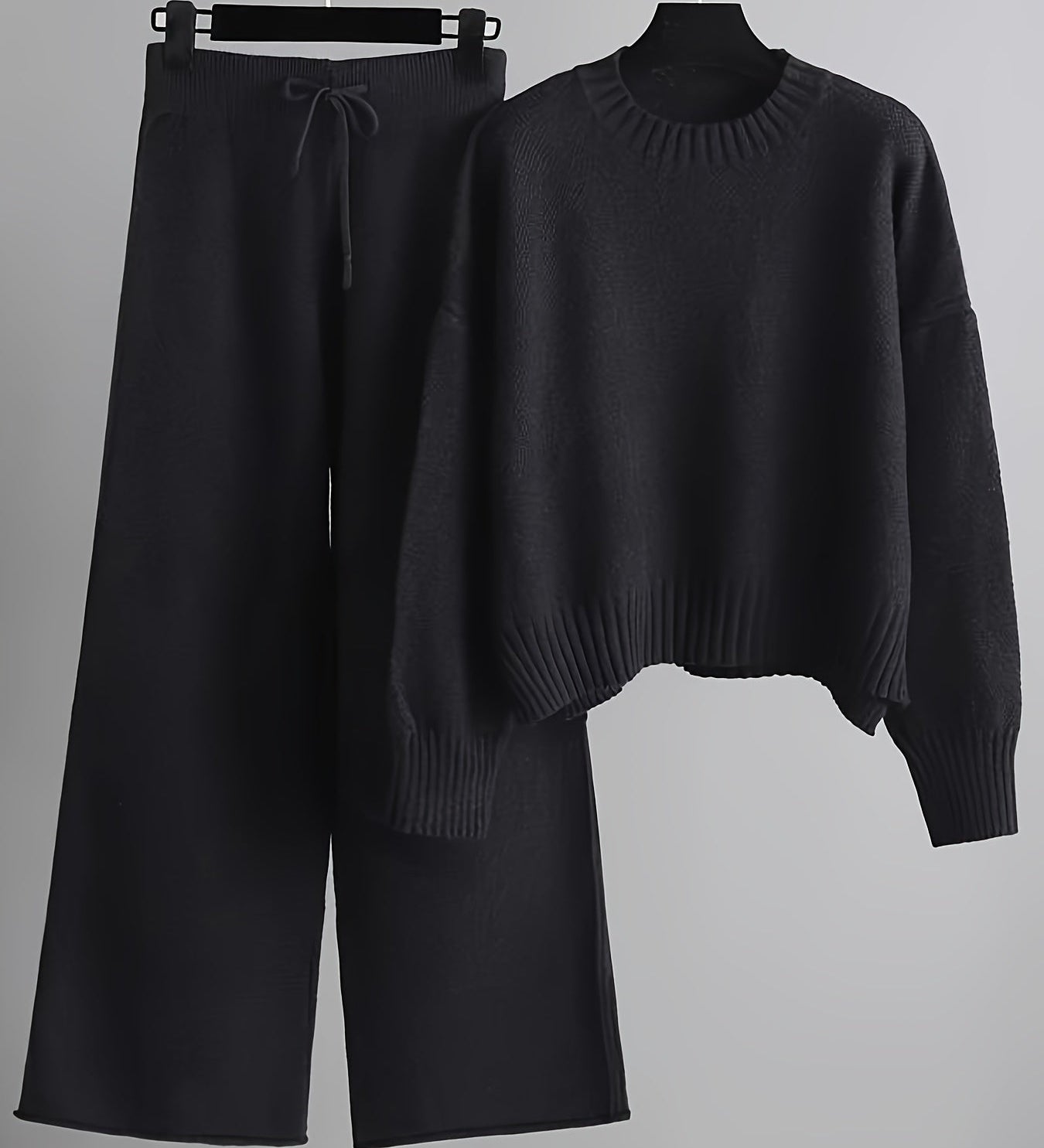 Ozana – Set pulover texturat și pantaloni