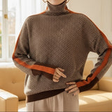 Silvana – Pulover în spic cu guler