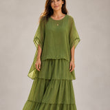 Sorina – Rochie vaporoasă cu volane