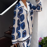Lorelei – Set cămașă și pantaloni imprimați