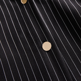 Laurentia – Rochie-cămașă cu dungi fine