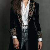 Cezara – Blazer cu revere baroce