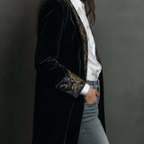 Cezara – Blazer cu revere baroce
