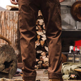 Lucian – Pantaloni utilitari din twill
