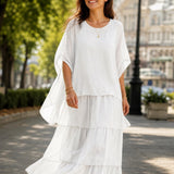 Sorina – Rochie vaporoasă cu volane