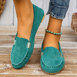 Marilena – Mocasini cu cusături decorative