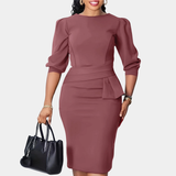 Olivia – Rochie mulată cu peplum