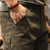 Lucian – Pantaloni utilitari din twill