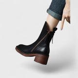 Călina – Botine cu toc gros