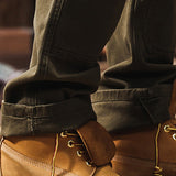 Lucian – Pantaloni utilitari din twill