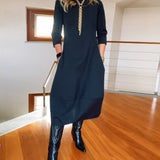 Camila – Rochie midi cu buzunare