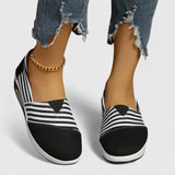 Anișoara – Pantofi slip-on cu dungi