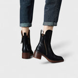 Călina – Botine cu toc gros