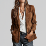 Nastasia – Blazer cu aspect de velur