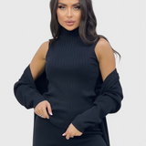 Liana – Set cu cardigan lung