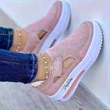 Isabela – Sneakers din plasă cu decupaje