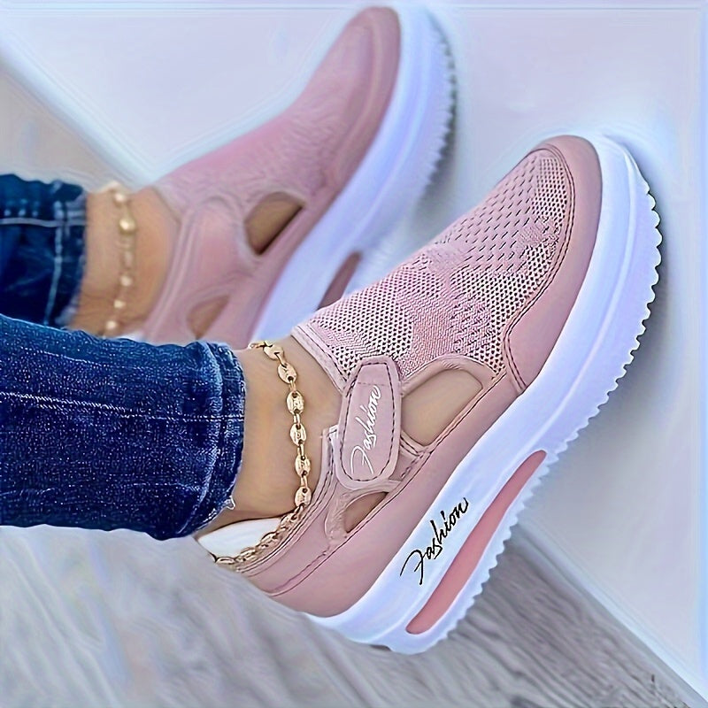 Isabela – Sneakers din plasă cu decupaje