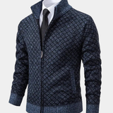 Andrei – Cardigan cu fermoar contrastant