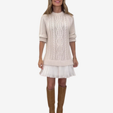 Denisa – Rochie pulover cu volan