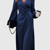 Amelia – Rochie midi cu guler