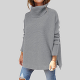Mălina – Pulover oversize cu guler înalt