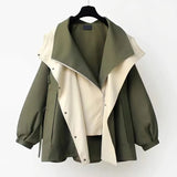 Petronela – Geacă oversized cu revere duble