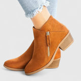 Dorina – Botine cu fermoar lateral