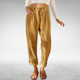Tamara – Pantaloni din catifea reiată