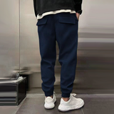 Sergiu – Pantaloni jogger cu manșetă