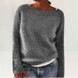 Agnes – Pulover cu decolteu larg