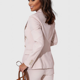 Camila – Set sacou cambrat și pantaloni