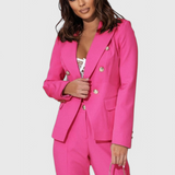 Camila – Set sacou cambrat și pantaloni