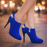 Ariadna – Botine stiletto cu strasuri