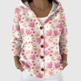 Octavia – Cardigan tricotat cu glugă
