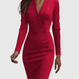 Iolanda – Rochie mulată cu decolteu