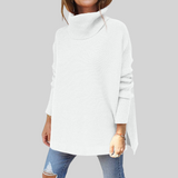 Mălina – Pulover oversize cu guler înalt