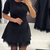 Liviana – Rochie scurtă cu tul