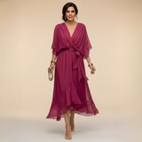 Mirabela – Rochie din șifon cu cordon