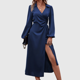 Amelia – Rochie midi cu guler