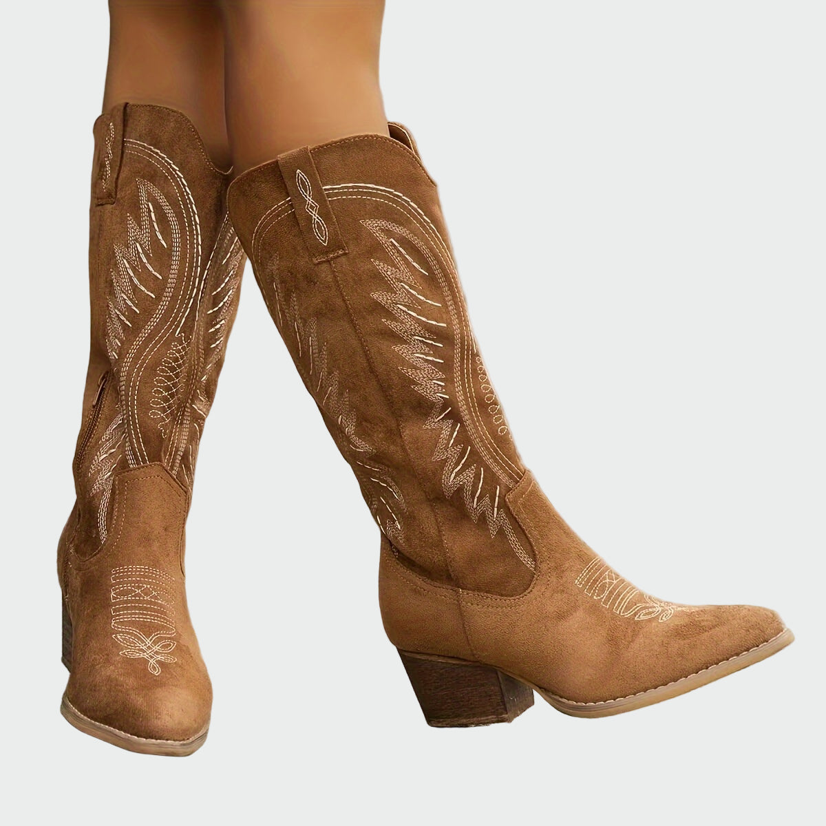 Anca – Cizme cowboy brodate