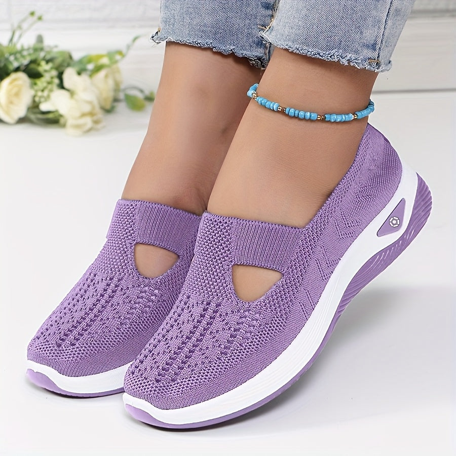 Zamfirița – Sneakers tricotați fără șiret