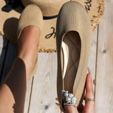 Gina – Balerini din tricot respirabil