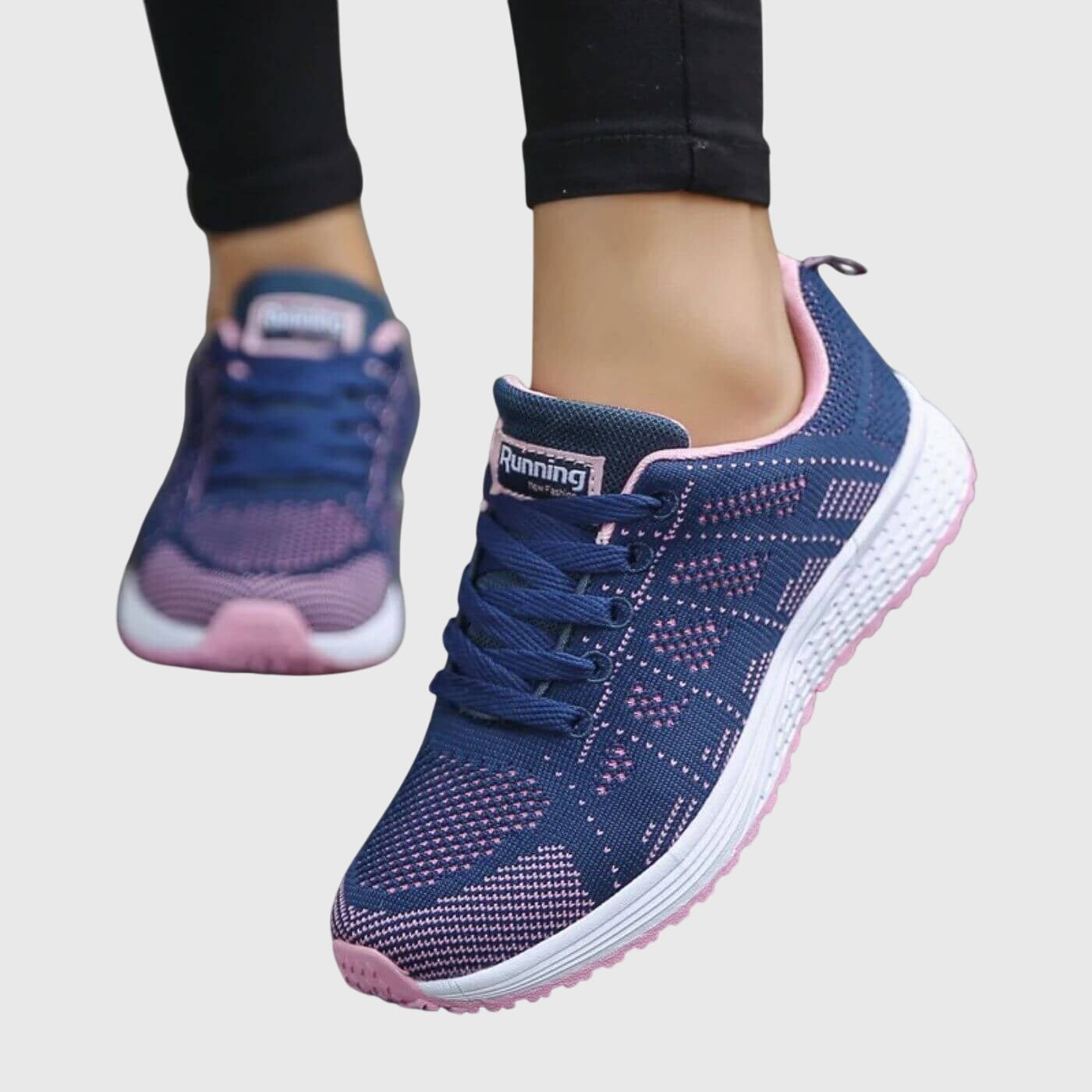 Stana – Sneakers din plasă tricotată