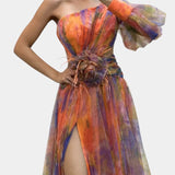 Neli – Rochie lungă pe un umăr