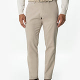 Traian – Pantaloni chino bej cu Tencel