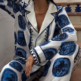 Lorelei – Set cămașă și pantaloni imprimați