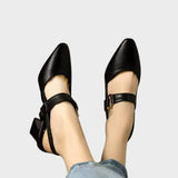 Mihaela – Pantofi slingback cu toc