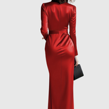 Tamara – Rochie satinată petrecută